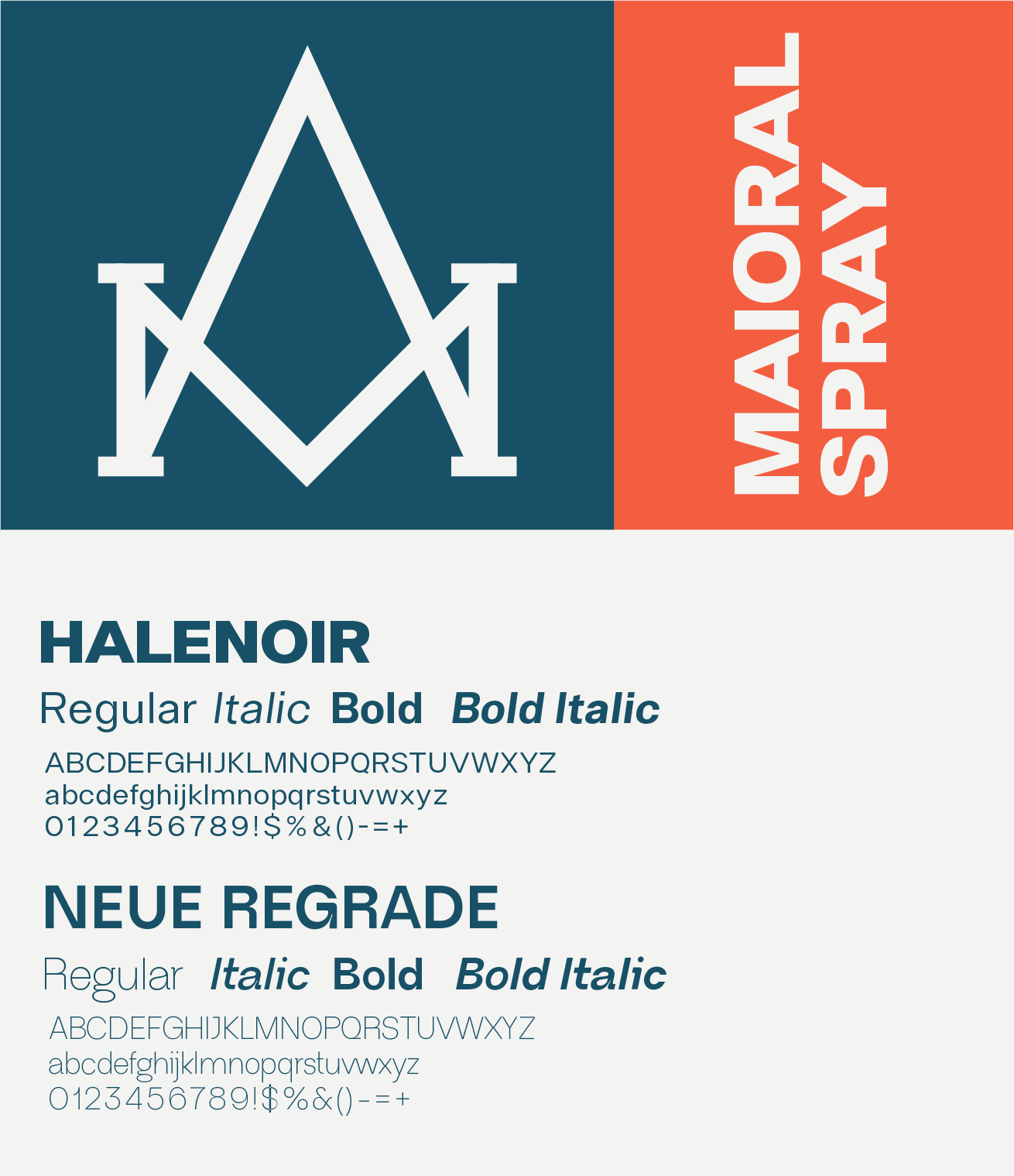 Maioral Spray, peça 1 de 2
