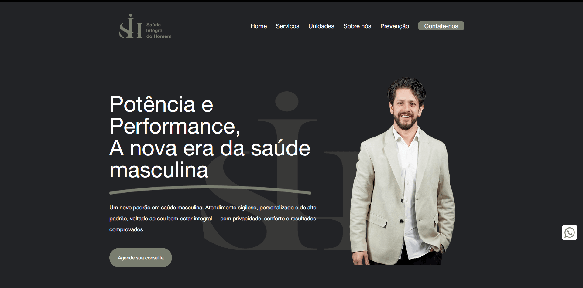 Saúde Integral do Homem (SIH): Clínica de Saúde Masculina